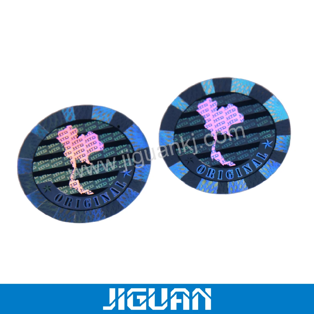 Custom Make Holographic Security 3D Custom Hologram Sticker Label