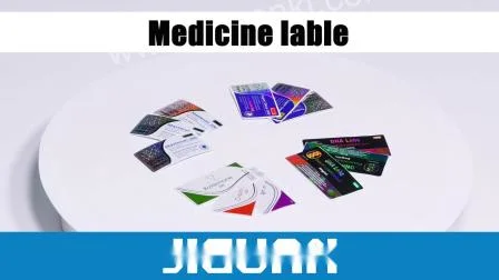 Bouteille de pilule auto-adhésive d'impression personnalisée hologramme médical stéroïde pharmaceutique 2 ml 10 ml 15 ml 20 ml 30 ml étiquettes d'autocollant de flacon